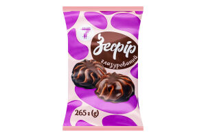 Зефір Семерка 265 г глазурований