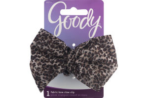 Goody Fabric Bow Claw Clip