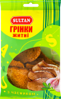 Грінки Sultan житні з часником