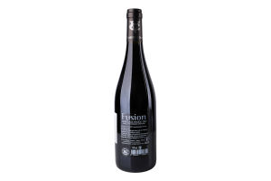 Вино 750мл 14% красное сухое виноградное купажированное Merlot-Cabernet Franc Bordeaux Fusion бут
