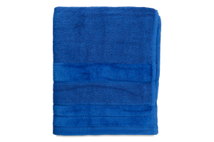 Рушник блакитний махровий велюр 50*90см 500г/м2 GM Textile
