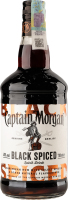 Напій алкогольний 0.7л 40% на основі карибського рому Black Spiced Captain Morgan пл