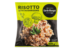 Різотто глибокої заморозки з грибами Garde Manger м/у 400г