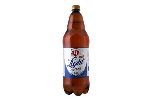 Пиво 1.95л 4.3% светлое пастеризованное Light Чернігівське п/бут