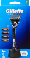 Бритва з 4 змінними касетами + підставка для бритви ProGlide Gillette 6шт