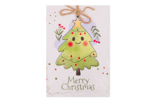 Листівка дерево 12*14см в асортименті Цицак