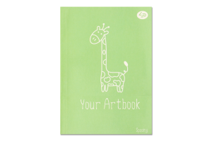 Блокнот Artbook Spoony Giraffe В6 40аркушів Profiplan