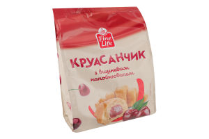 Круасанчик з вишневим наповнювачем Fine Life м/у 5х45г