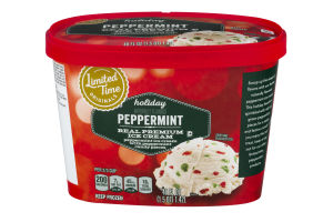Ahold Holiday Real Premium Ice Cream Peppermint