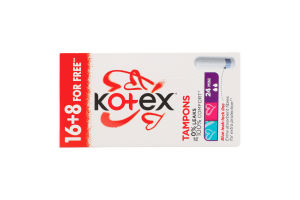 Тампон Kotex Ultra Sorb Silky Cover mini 16шт