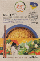 Булгур из 100% твердых сортов пшеницы Art Foods к/у 4х100г