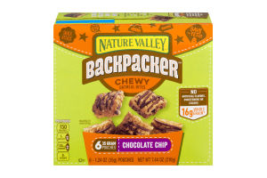 Nature Valley Backpacker Chewy Oatmeal Bites Chocolate Chip - 6 CT