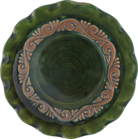 Таріль d25см Шляхтянський Покутська кераміка 1шт