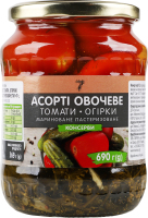 Конс Асорті 7 690 г овочеве