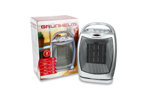 Тепловентилятор керамічний PTC905A 750/1500Вт Grunhelm