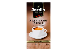Кофе натуральный молотый Americano Crema Jardin в/у 250г