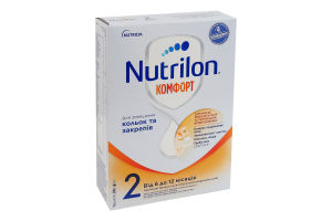 Смесь сухая для детей от 6 до 12мес Комфорт 2 Nutrilon к/у 300г