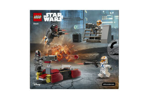 Конструктор для детей от 6лет №75449 Siege of Mandalore Battle pack Star Wars Lego 116эл