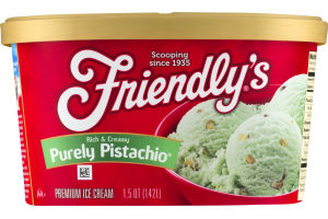 Friendly's Premium Ice Cream Purely Pistachio