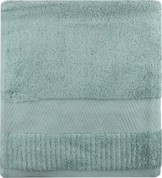 Рушник м"ятний махровий зеро твіст з бордюром 70*140см 600г/м2 ГМ Текстайл