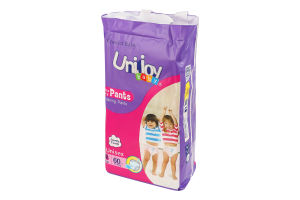 Трусики-підгузники для дітей 6-9кг М Soft Baby Unijoy 60шт