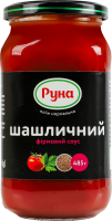 Соус стерилізований Шашличний фірмовий Руна с/б 485г