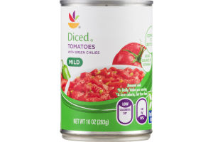 Ahold Diced Tomatoes with Green Chilies Mild