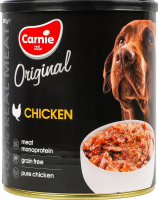 Корм д/дорослих собак Original Mono Protein з куркою 800г ж/б Carnie