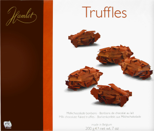 Конфеты Hamlet трюфельные из молочного шоколада