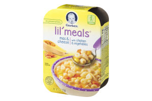 Gerber lil' meals Mac & Cheese with Chicken & Vegetables