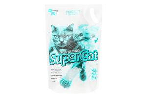 Наповнювач д/котячих туалетів силікагелевий 2,2кг SuperCat