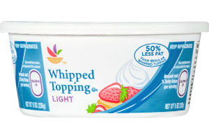 Ahold Whipped Topping Light