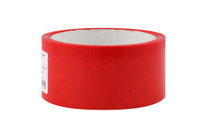 Стрічка самоклеюча червона 45мм*45м Терра-пак