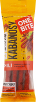 Снеки м'ясні зі свинини з перцем чилі Chili Кабаноси Дмитрук в/к м/у 40г