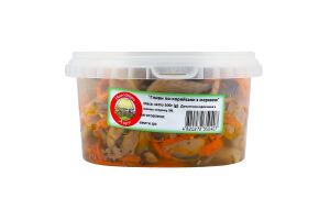 Салат закусочный Вешенки с овощами по-корейски Ноосфера-Агро п/у 500г