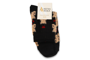 Носки женские Легка хода №5661 23-25 черный