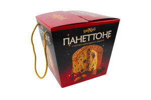 Кекс Панеттоне с черным шоколадом и вишней Цар хліб к/у 450г