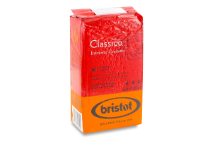 Кава Classico мелена смажена 250г в/у Bristot