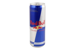 Напиток энергетический безалкогольный сильногазированный с таурином Energy drink Red Bull ж/б 355мл