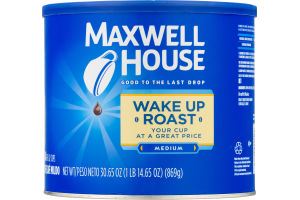 Maxwell House Ground Coffee Medium Wake Up Roast