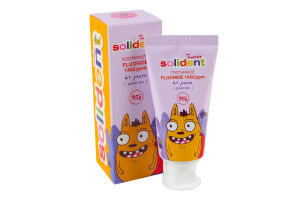 Паста зубная для детей от 6лет Ягодный микс Junior Solident 50мл