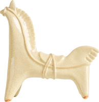 Скульптура Сырный конёк белый Майстерня кераміки Горно 1шт