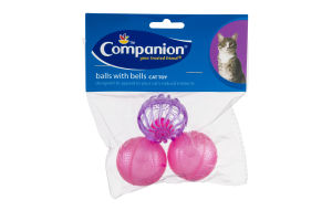 Companion Balls with Bells Cat Toy