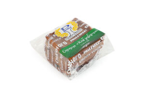 Хліб нарізний заварний окраєць Рома м/у 0.135кг