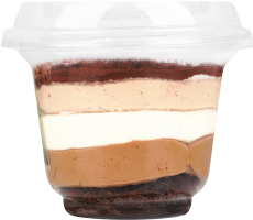 Десерт Три шоколади