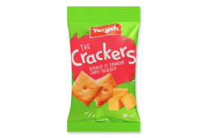 Крекер зі смаком сиру Чеддер The Crackers Yarych м/у 80г