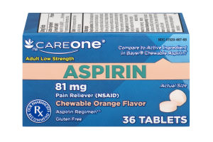 CareOne Aspirin - 36 CT