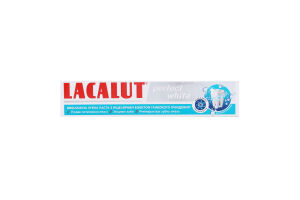 Паста зубна Perfect white Lacalut 75мл