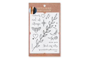 Тату Tattooshka Freedom love тимчасові