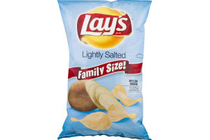 Lay's Potato Chips Lightly Salted Family Size